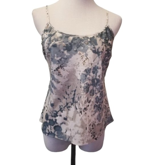 Talbots Tops - Tablots gray tie dye tank size 10P (H18)